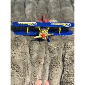 RARE Liberty Classic 1934 Planters Peanut Collectable Die Cast Stearman Bi-Plane